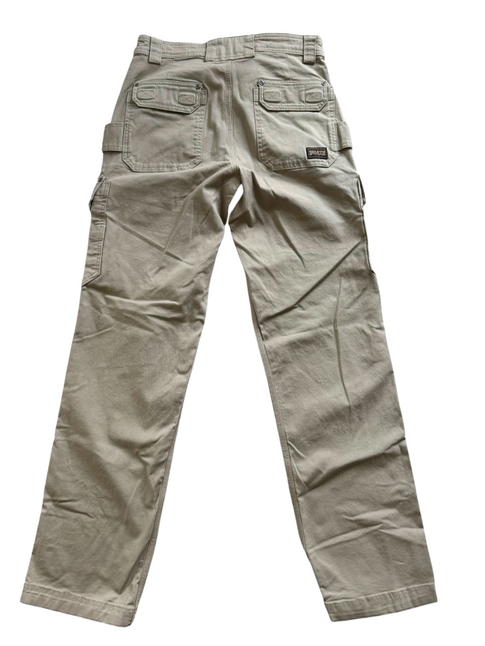 Duluth Trading Men’s DuluthFlex Fire Hose Cargo Work Pants 32x34 Khaki Utility - Picture 5 of 9
